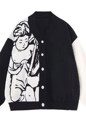 Cute Everyday Outfits, Outfit Inspo Casual Cherub Aesthetic Asymmetrical Cardigan