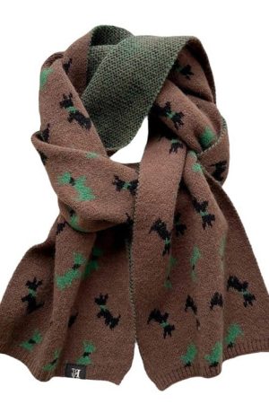 Cute Everyday Outfits, Outfit Inspo Casual Christmas Knitted Scarf