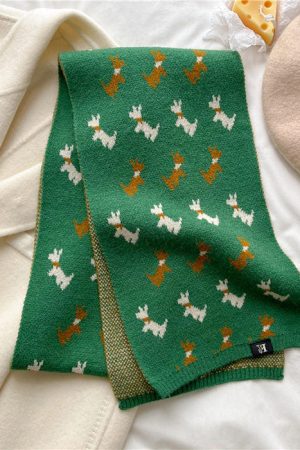 Cute Everyday Outfits, Outfit Inspo Casual Christmas Knitted Scarf