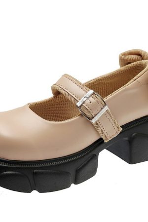 Cute Everyday Outfits, Outfit Inspo Casual Chunky Platform Mary Jane Sandals