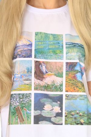 Cute Everyday Outfits, Outfit Inspo Casual Claude Monet Tee