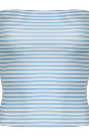 Cute Everyday Outfits, Outfit Inspo Casual Coastal Vibes Blue Tube Top