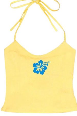 Cute Everyday Outfits, Outfit Inspo Casual Coconut Girl Aesthetic Halter Top