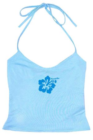 Cute Everyday Outfits, Outfit Inspo Casual Coconut Girl Aesthetic Halter Top