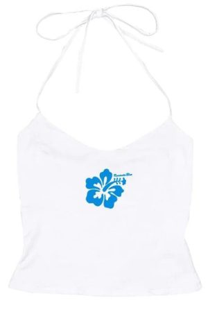 Cute Everyday Outfits, Outfit Inspo Casual Coconut Girl Aesthetic Halter Top