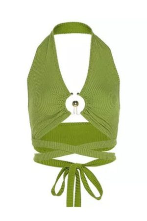 Cute Everyday Outfits, Outfit Inspo Casual Coconut Girl Halter Top