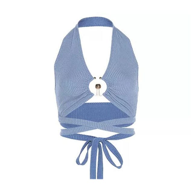 Cute Everyday Outfits, Outfit Inspo Casual Coconut Girl Halter Top