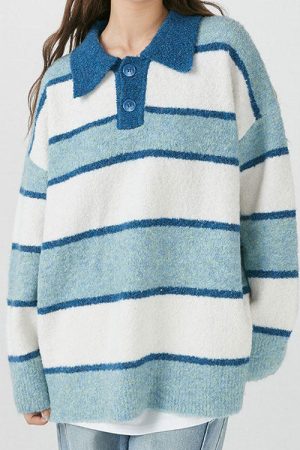 Cute Everyday Outfits, Outfit Inspo Casual Coffee Shop Striped Pullover