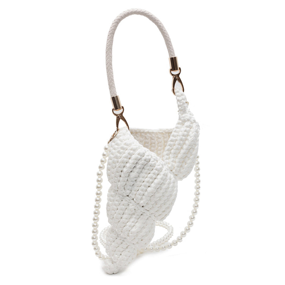 Cute Everyday Outfits, Outfit Inspo Casual Conch Shell Knit Crochet Bag