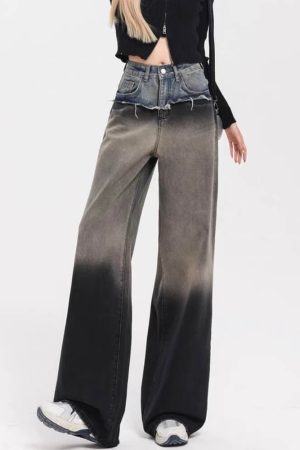 Cute Everyday Outfits, Outfit Inspo Casual Control Freak Layered Baggy Jeans