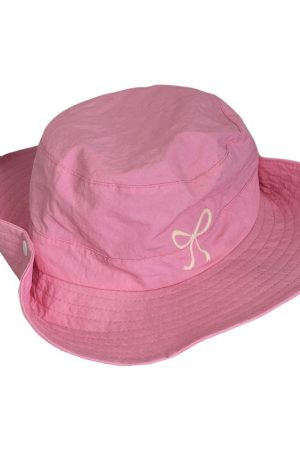 Cute Everyday Outfits, Outfit Inspo Casual Coquette Aesthetic Bow Fisherman Hat