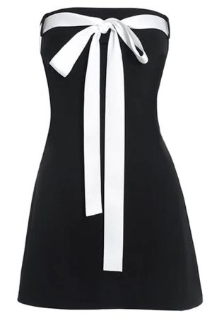 Cute Everyday Outfits, Outfit Inspo Casual Coquette Aesthetic Bow Mini Dress