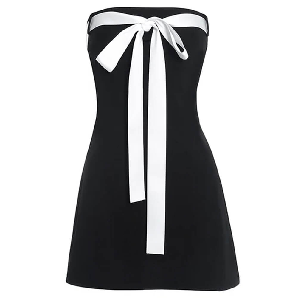 Cute Everyday Outfits, Outfit Inspo Casual Coquette Aesthetic Bow Mini Dress