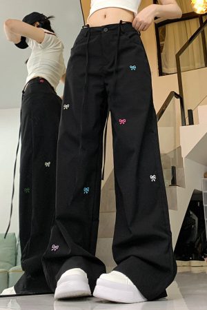 Cute Everyday Outfits, Outfit Inspo Casual Coquette Aesthetic Bow Pants