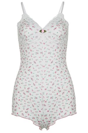 Cute Everyday Outfits, Outfit Inspo Casual Coquette Aesthetic Floral Romper