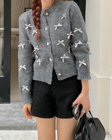 Cute Everyday Outfits, Outfit Inspo Casual Coquette Aesthetic Grey Cardigan Cute Everyday Outfits, Outfit Inspo Casual Coquette Aesthetic Grey Cardigan