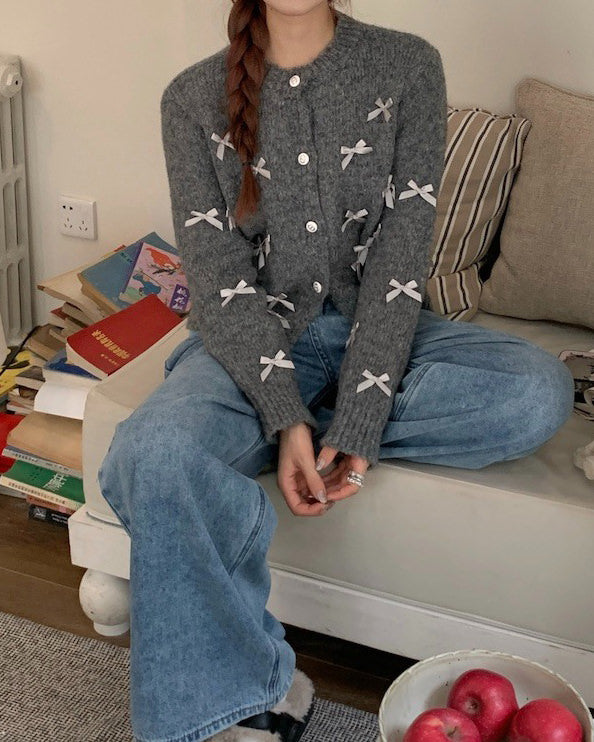 Cute Everyday Outfits, Outfit Inspo Casual Coquette Aesthetic Grey Cardigan Cute Everyday Outfits, Outfit Inspo Casual Coquette Aesthetic Grey Cardigan