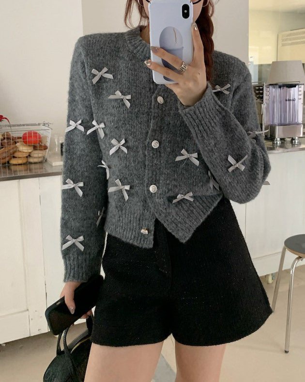 Cute Everyday Outfits, Outfit Inspo Casual Coquette Aesthetic Grey Cardigan Cute Everyday Outfits, Outfit Inspo Casual Coquette Aesthetic Grey Cardigan