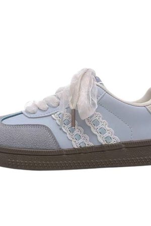 Cute Everyday Outfits, Outfit Inspo Casual Coquette Aesthetic Lace Sneakers