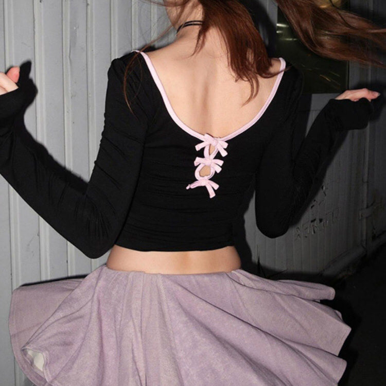 Cute Everyday Outfits, Outfit Inspo Casual Coquette Aesthetic Long Sleeve Top Cute Everyday Outfits, Outfit Inspo Casual Coquette Aesthetic Long Sleeve Top