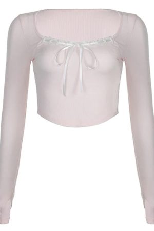 Cute Everyday Outfits, Outfit Inspo Casual Coquette Baby Bow Pink Top