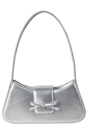 Cute Everyday Outfits, Outfit Inspo Casual Coquette Bow Baguette Bag