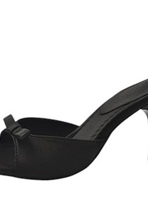 Cute Everyday Outfits, Outfit Inspo Casual Coquette Bow Heeled Mules