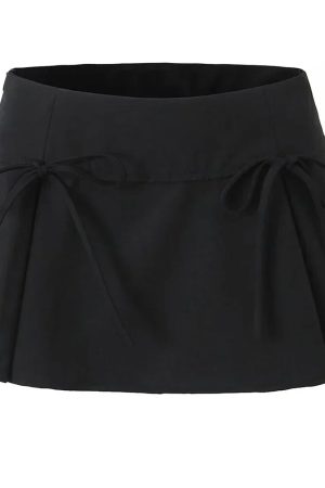Cute Everyday Outfits, Outfit Inspo Casual Coquette Bows Pleated Mini Skirt