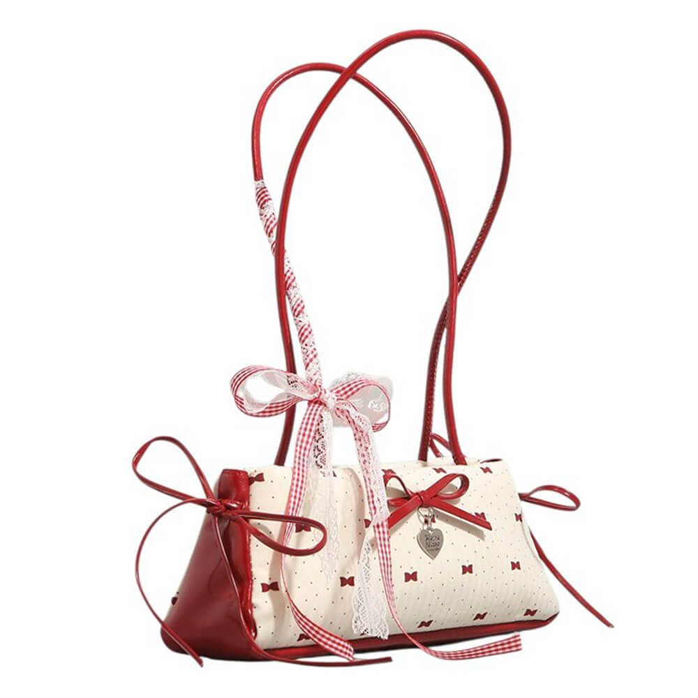 Cute Everyday Outfits, Outfit Inspo Casual Coquette Charm Bow Shoulder Bag Cute Everyday Outfits, Outfit Inspo Casual Coquette Charm Bow Shoulder Bag