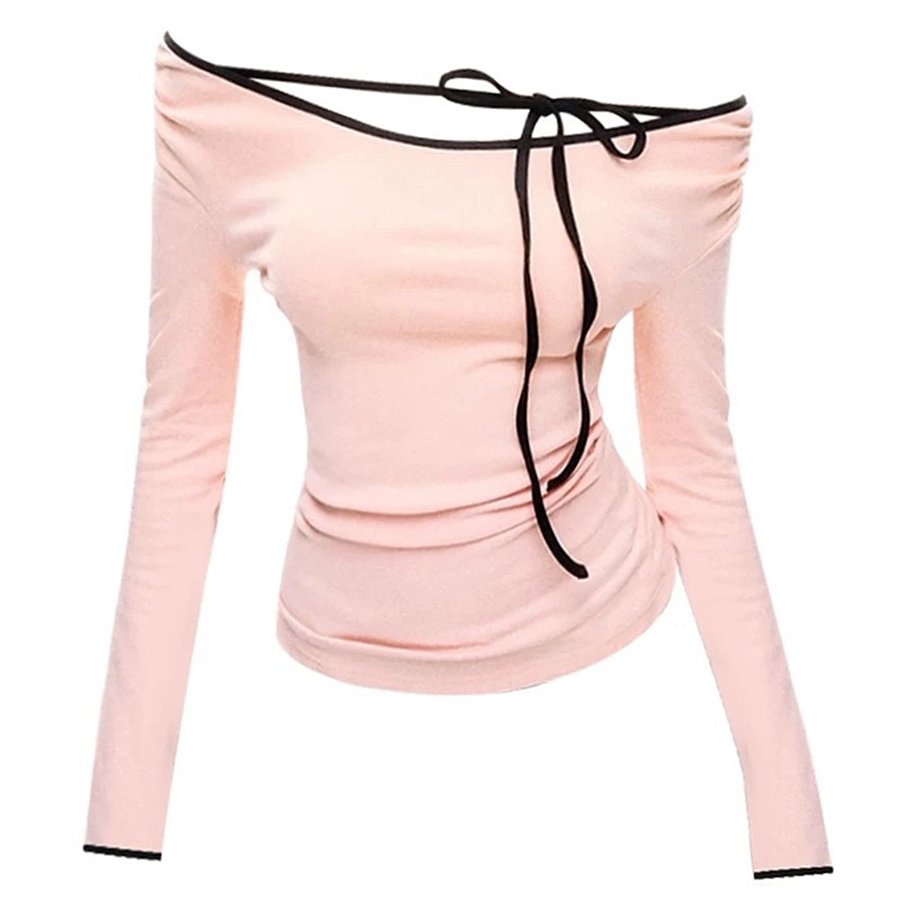 Cute Everyday Outfits, Outfit Inspo Casual Coquette Girl Off-Shoulder Top