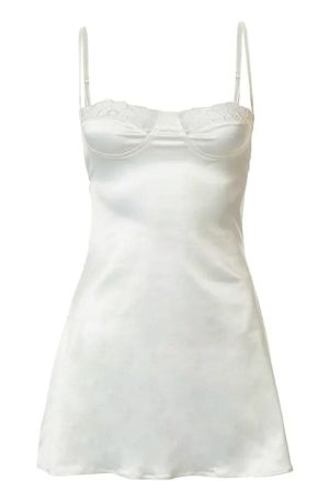 Cute Everyday Outfits, Outfit Inspo Casual Coquette Lace Cami Mini Dress