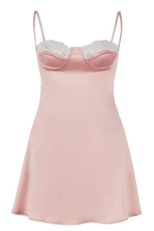 Cute Everyday Outfits, Outfit Inspo Casual Coquette Lace Cami Mini Dress