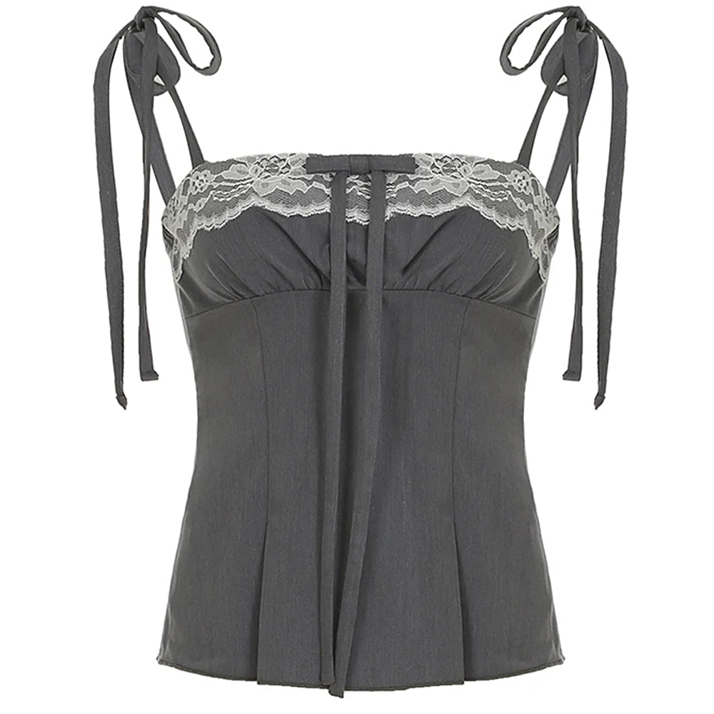 Cute Everyday Outfits, Outfit Inspo Casual Coquette Ruched Bow Tie Top