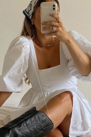 Cute Everyday Outfits, Outfit Inspo Casual Cottage Calling Mini Dress
