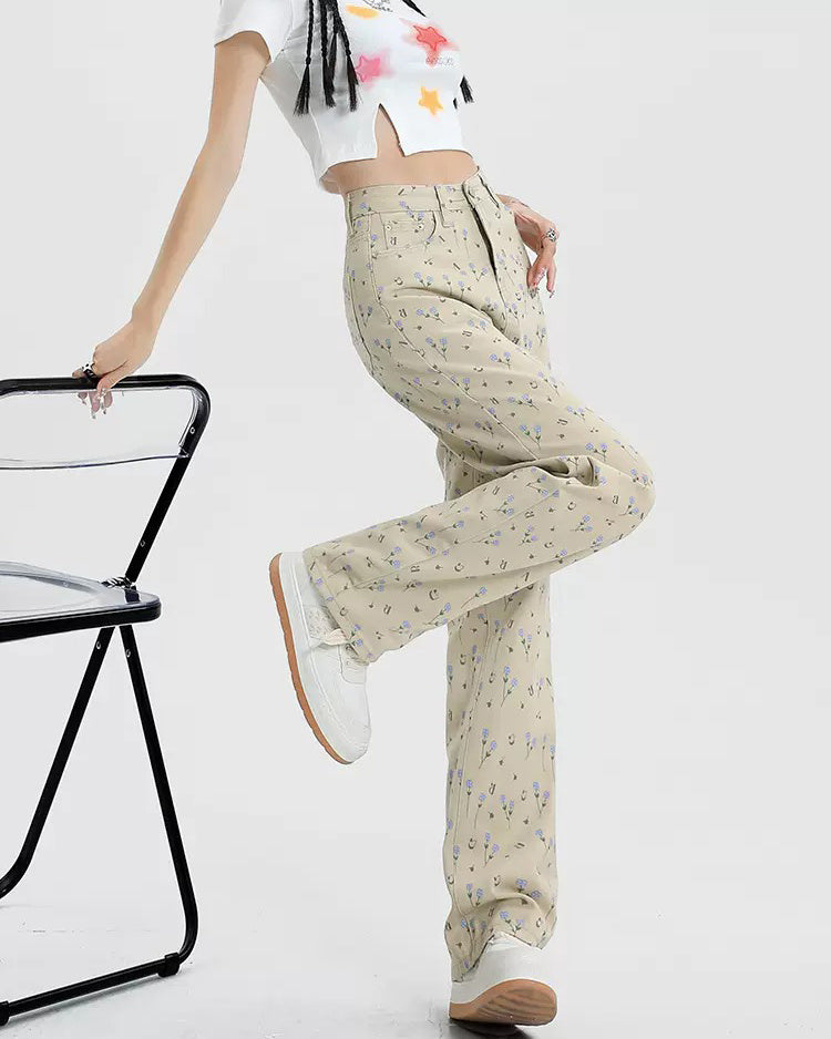Cute Everyday Outfits, Outfit Inspo Casual Cottagecore Aesthetic Floral Pants Cute Everyday Outfits, Outfit Inspo Casual Cottagecore Aesthetic Floral Pants
