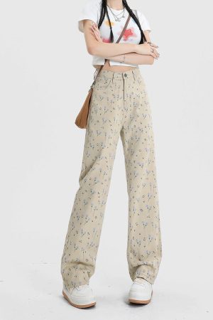 Cute Everyday Outfits, Outfit Inspo Casual Cottagecore Aesthetic Floral Pants