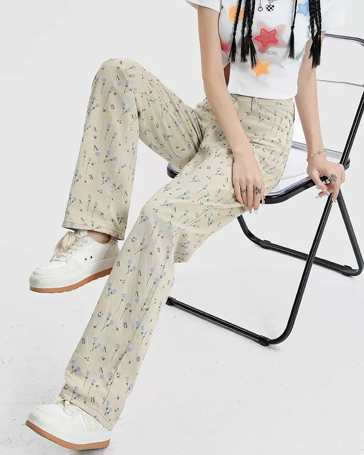 Cute Everyday Outfits, Outfit Inspo Casual Cottagecore Aesthetic Floral Pants Cute Everyday Outfits, Outfit Inspo Casual Cottagecore Aesthetic Floral Pants