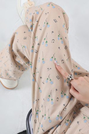 Cute Everyday Outfits, Outfit Inspo Casual Cottagecore Aesthetic Floral Pants