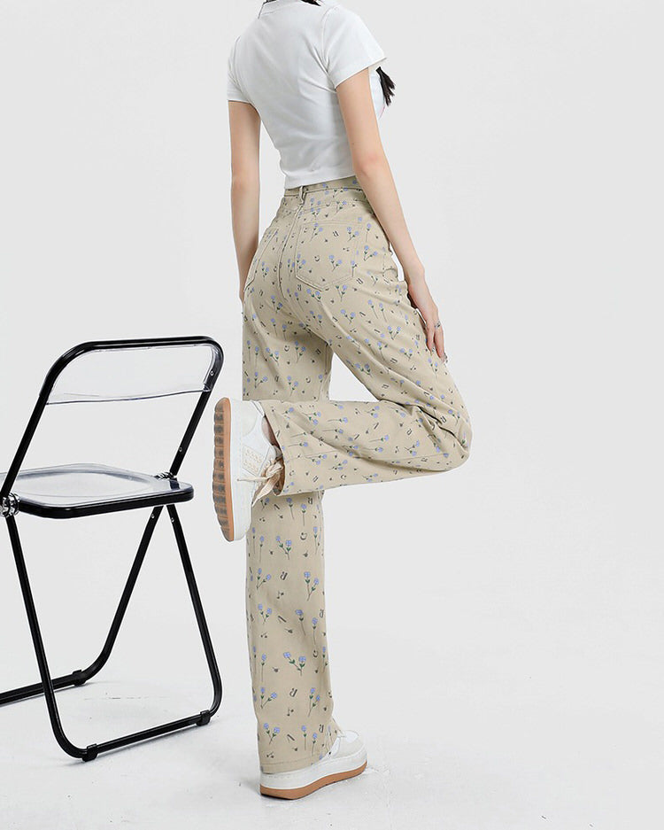 Cute Everyday Outfits, Outfit Inspo Casual Cottagecore Aesthetic Floral Pants Cute Everyday Outfits, Outfit Inspo Casual Cottagecore Aesthetic Floral Pants
