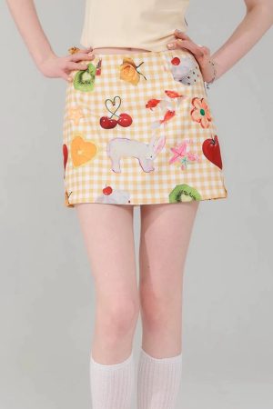 Cute Everyday Outfits, Outfit Inspo Casual Cottagecore Aesthetic Gingham Skirt