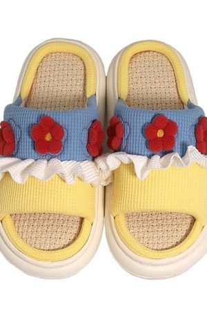 Cute Everyday Outfits, Outfit Inspo Casual Cottagecore Crochet Slipper
