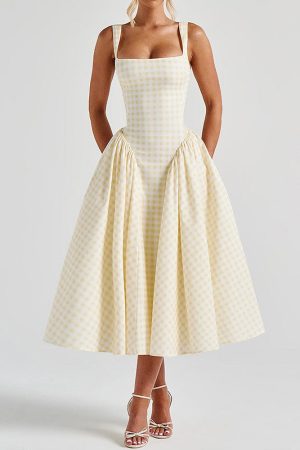 Cute Everyday Outfits, Outfit Inspo Casual Cottagecore Picnic Gingham Dress