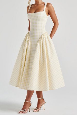 Cute Everyday Outfits, Outfit Inspo Casual Cottagecore Picnic Gingham Dress