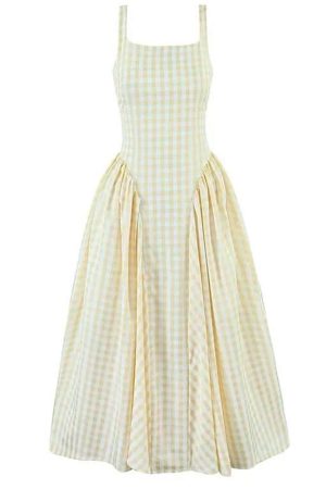 Cute Everyday Outfits, Outfit Inspo Casual Cottagecore Picnic Gingham Dress