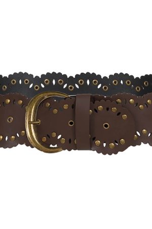 Cute Everyday Outfits, Outfit Inspo Casual Cottagecore Scalloped Wide Belt