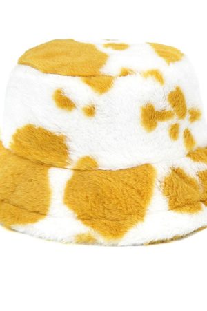 Cute Everyday Outfits, Outfit Inspo Casual Cow Print Bucket Hat
