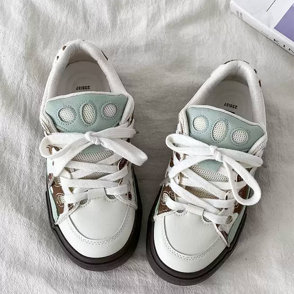 Cute Everyday Outfits, Outfit Inspo Casual Cow Print Skater Sneakers Cute Everyday Outfits, Outfit Inspo Casual Cow Print Skater Sneakers