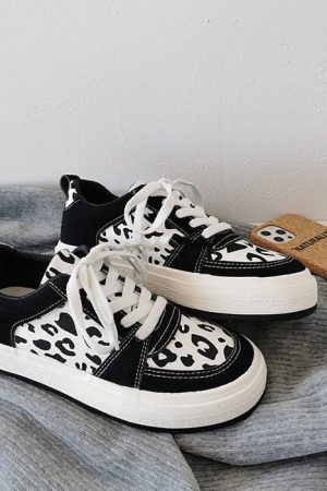 Cute Everyday Outfits, Outfit Inspo Casual Cow Print Teen Craft Sneakers