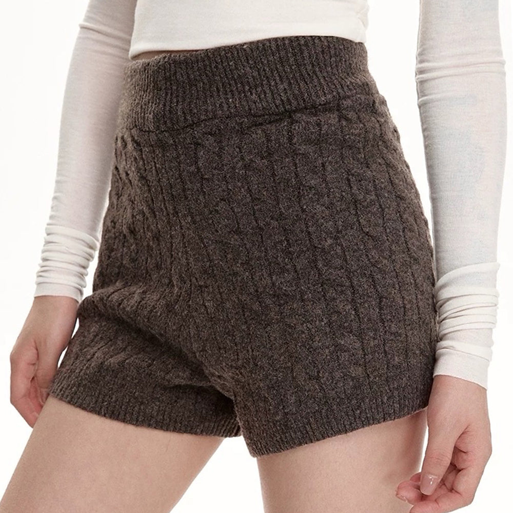 Cute Everyday Outfits, Outfit Inspo Casual Cozy Days Cable Knitted Shorts Cute Everyday Outfits, Outfit Inspo Casual Cozy Days Cable Knitted Shorts