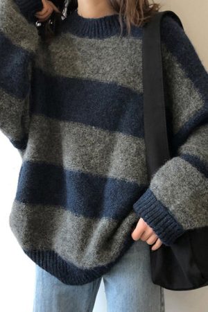 Cute Everyday Outfits, Outfit Inspo Casual Cozy Days Striped Sweater